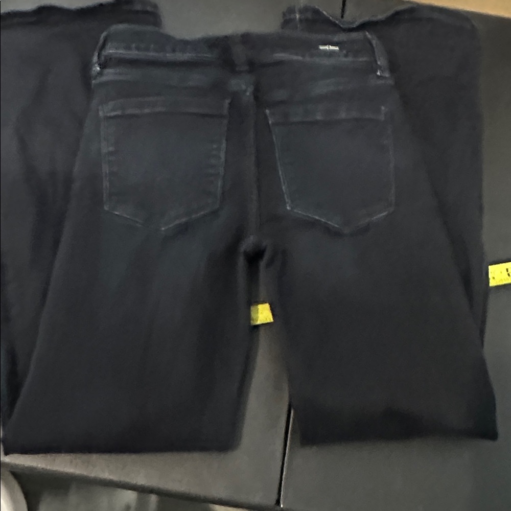 606.  Liverpool Women's Black High Rise Flare Jeans size 4- - Picture 8 of 8